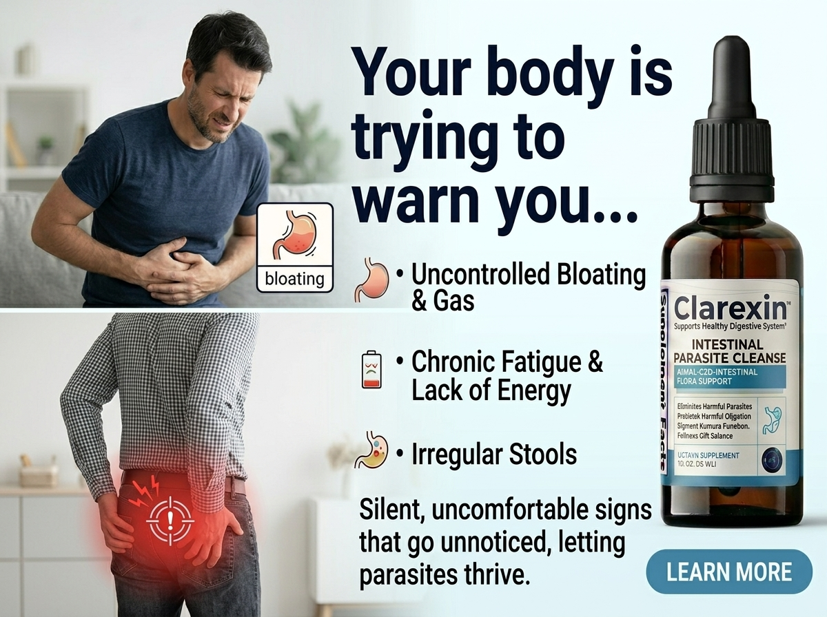 What Clarexin™ helps treat - Elimination of Toxins and Parasites